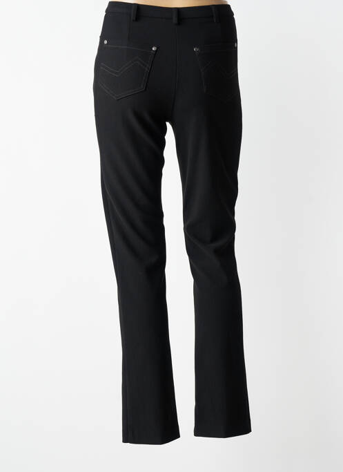 Pantalon slim stretch taille normale noir GUY DUBOUIS femme