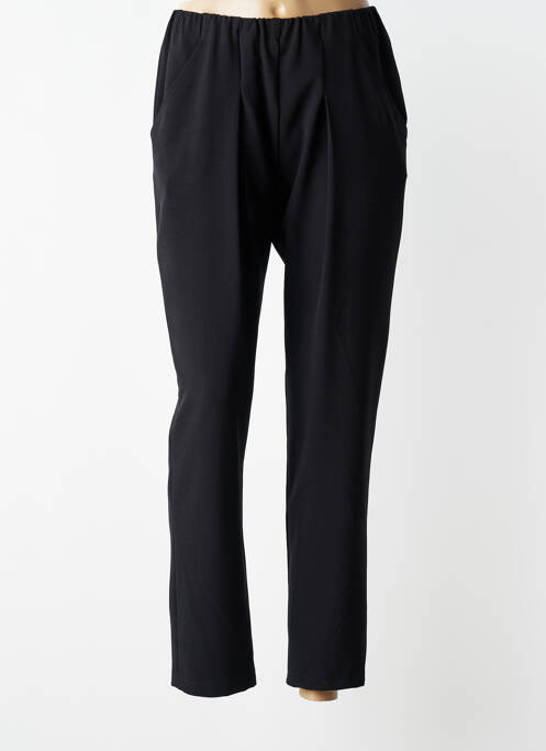 Pantalon slim taille élastique taille normale noir JUMFIL femme