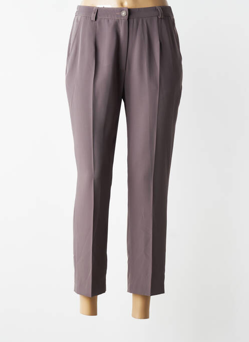 Pantacourt stretch taille normale gris JUMFIL femme