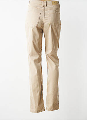 Jeans coupe slim taille normale taille normale beige BRUNO SAINT HILAIRE femme