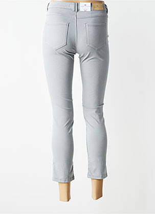 Jeans coupe slim taille normale taille normale gris BRUNO SAINT HILAIRE femme