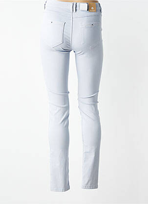 Jeans coupe slim stretch taille normale bleu BRUNO SAINT HILAIRE femme