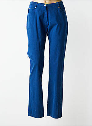 Jeans coupe slim stretch taille normale bleu JUMFIL femme