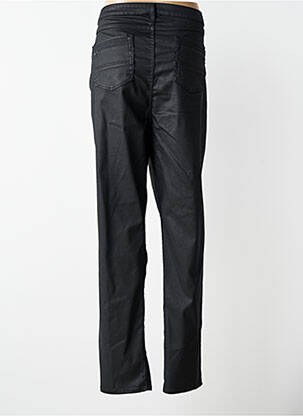 Pantalon slim tissage enduit taille normale noir JUMFIL femme