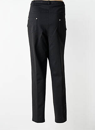 Pantalon slim taille élastique taille normale noir JUMFIL femme