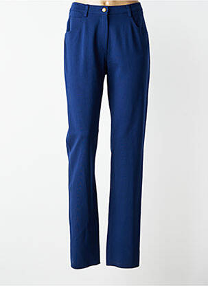 Pantalon slim stretch taille normale bleu JUMFIL femme