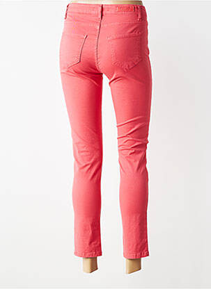 Jeans coupe slim taille normale taille normale orange FRED SABATIER femme