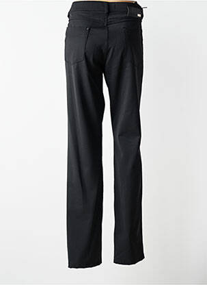 Pantalon slim taille normale taille normale noir BRUNO SAINT HILAIRE femme