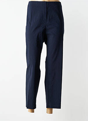 Pantalon 7/8 stretch taille normale bleu JUMFIL femme