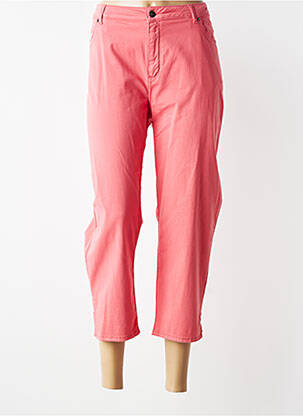 Pantacourt stretch taille normale orange MERI & ESCA femme