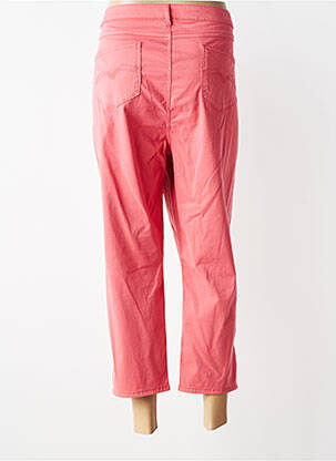 Pantacourt stretch taille normale orange MERI & ESCA femme