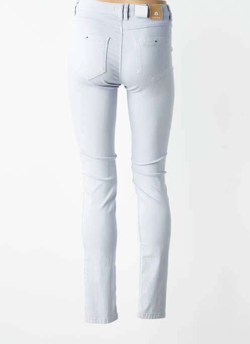 Jeans coupe slim stretch taille normale bleu BRUNO SAINT HILAIRE femme
