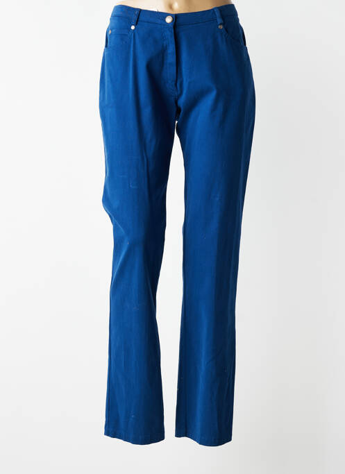 Jeans coupe slim stretch taille normale bleu JUMFIL femme