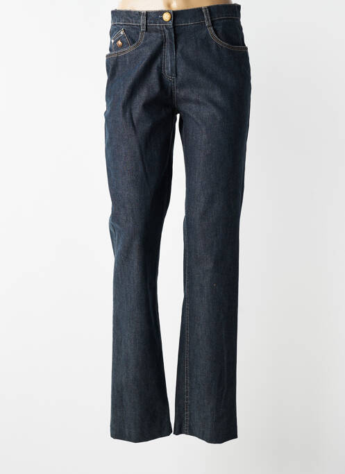 Jeans coupe slim taille normale taille normale bleu JUMFIL femme