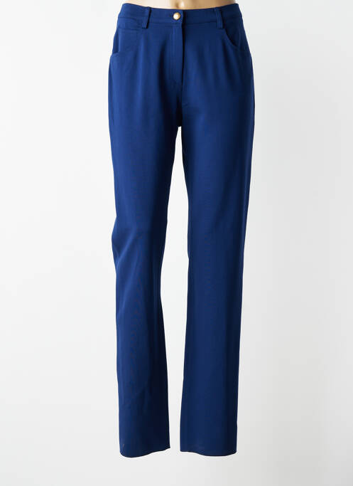 Pantalon slim stretch taille normale bleu JUMFIL femme