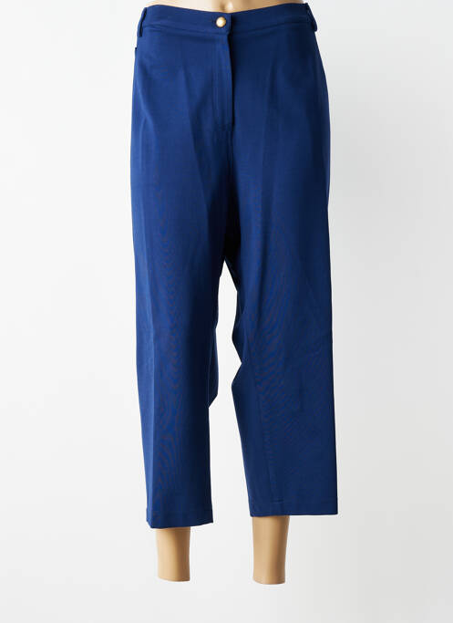 Pantacourt stretch taille normale bleu JUMFIL femme