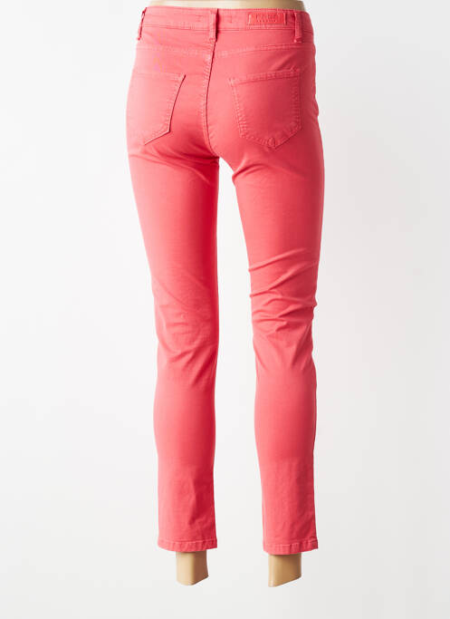 Jeans coupe slim taille normale taille normale orange FRED SABATIER femme