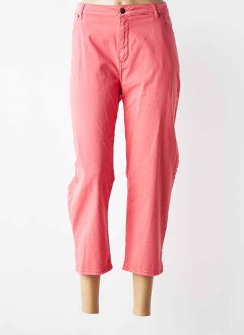 Pantacourt stretch taille normale orange MERI & ESCA femme