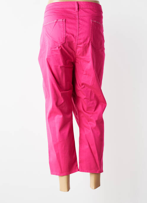 Pantacourt stretch taille normale rose MERI & ESCA femme