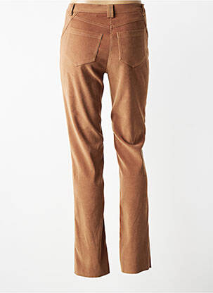 Pantalon slim stretch taille normale beige JUMFIL femme