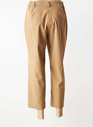 Pantacourt coupe droite taille normale beige JUMFIL femme