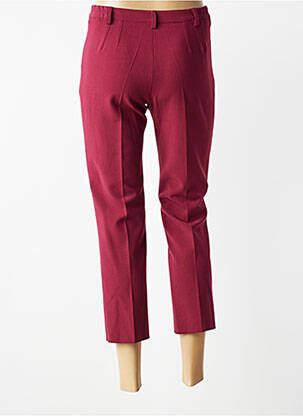 Pantacourt taille élastique taille normale rouge JUMFIL femme
