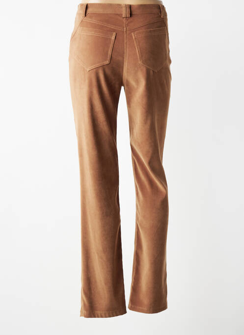 Pantalon slim stretch taille normale beige JUMFIL femme