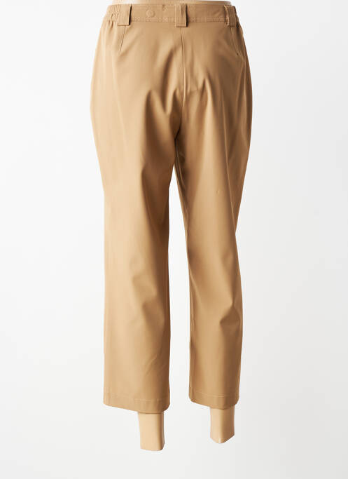Pantacourt coupe droite taille normale beige JUMFIL femme