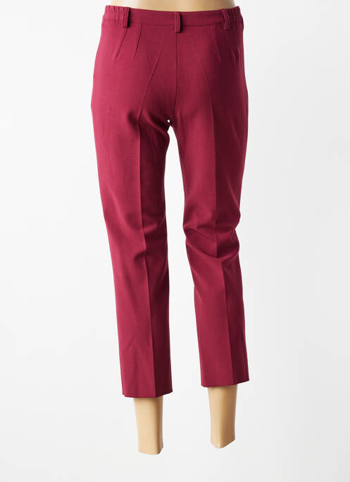 Pantacourt taille élastique taille normale rouge JUMFIL femme