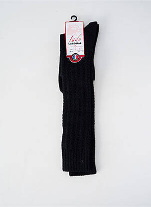 Chaussettes maintien élastique noir LABONAL femme