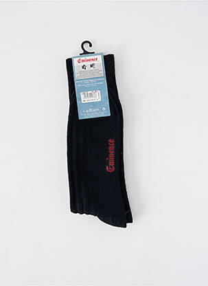 Chaussettes stretch noir EMINENCE femme