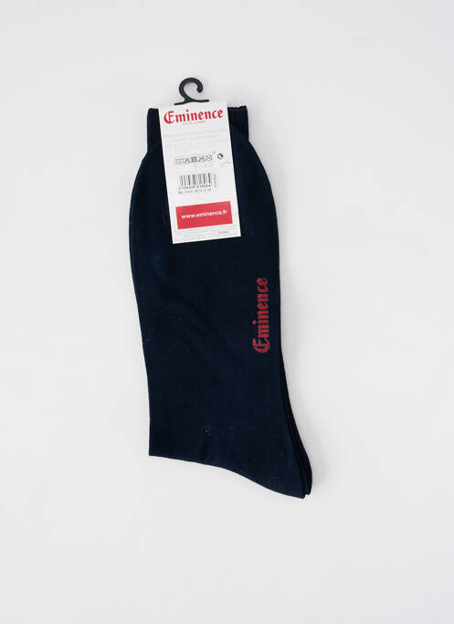 Chaussettes maille fine bleu EMINENCE homme