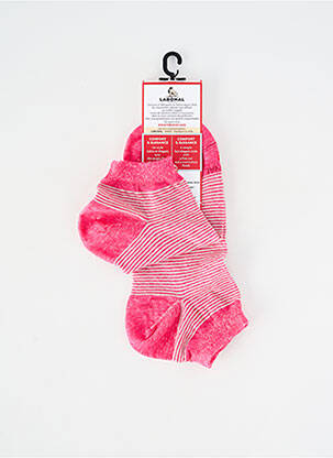 Chaussettes stretch rose LABONAL femme