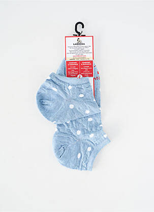 Chaussettes stretch bleu LABONAL femme