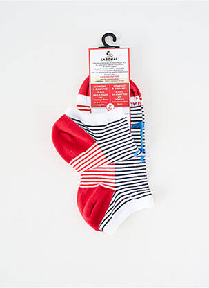 Chaussettes stretch rouge LABONAL femme