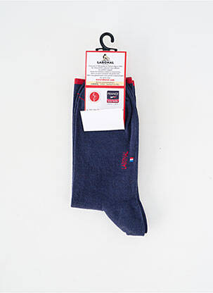 Chaussettes stretch bleu LABONAL femme