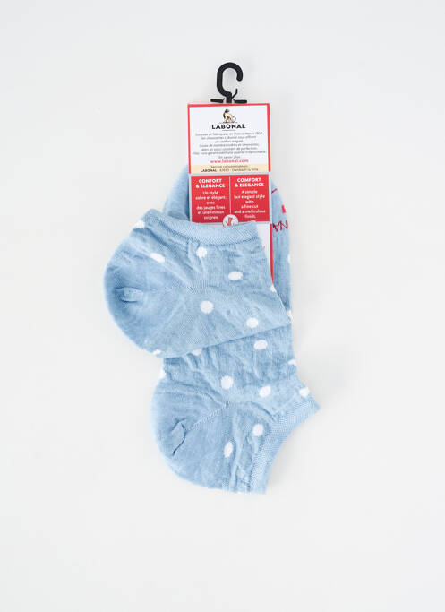 Chaussettes stretch bleu LABONAL femme