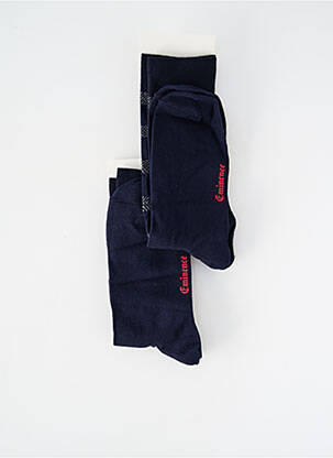 Chaussettes stretch bleu EMINENCE homme