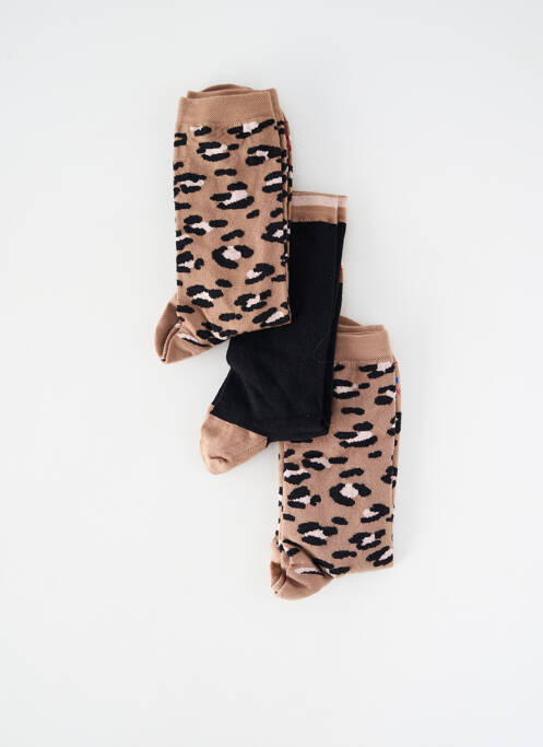 Chaussettes stretch beige LABONAL femme