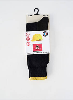Chaussettes stretch noir LABONAL homme