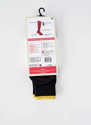 Chaussettes stretch noir LABONAL homme