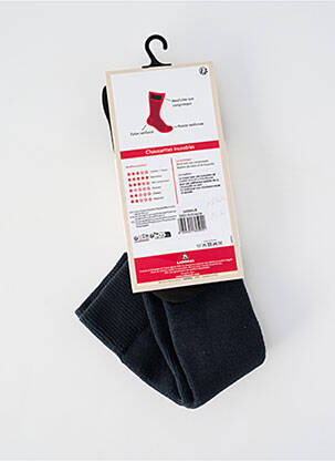 Chaussettes stretch gris LABONAL homme