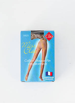 Collants stretch beige CLIO femme