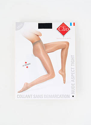 Collants stretch noir CLIO femme