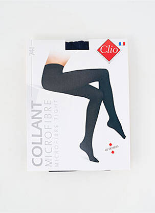 Collants stretch bleu CLIO femme