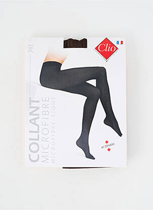 Collants stretch marron CLIO femme