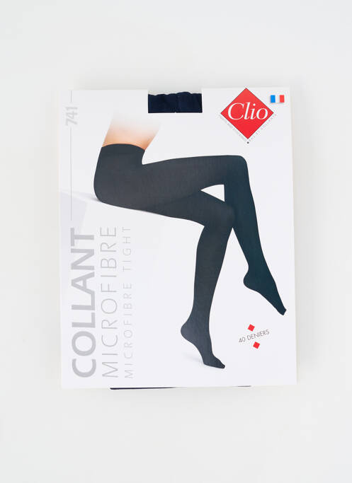 Collants stretch bleu CLIO femme