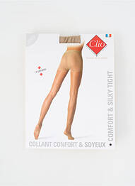 Collants stretch beige CLIO femme
