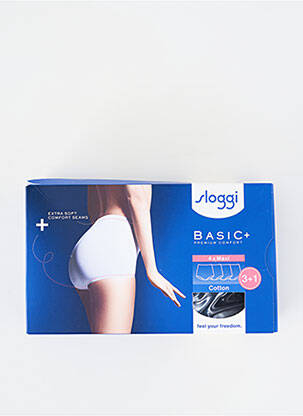 Culotte stretch noir SLOGGI femme