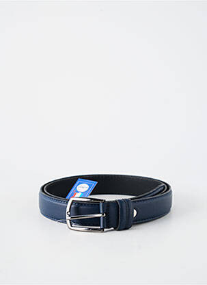 Ceinture effet matière satinée bleu COTIDI homme